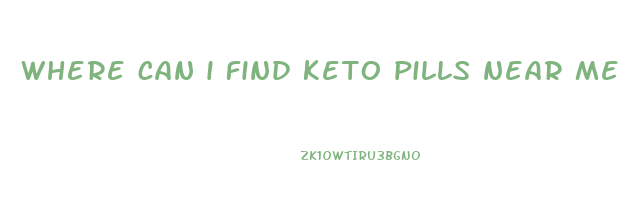 where can i find keto pills near me