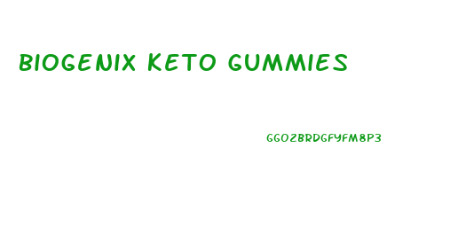 Biogenix Keto Gummies