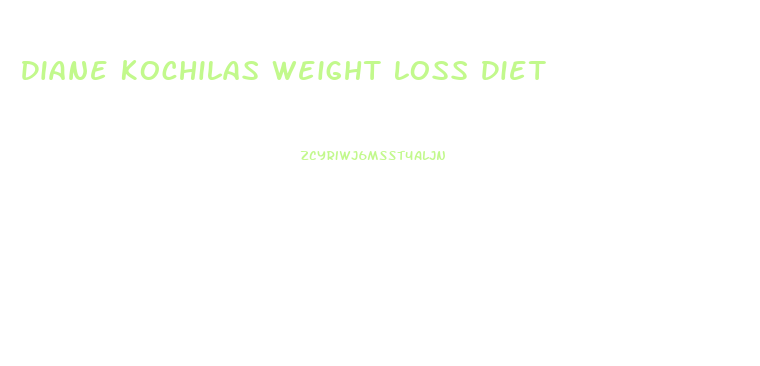 Diane Kochilas Weight Loss Diet