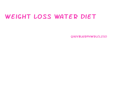 Weight Loss Water Diet