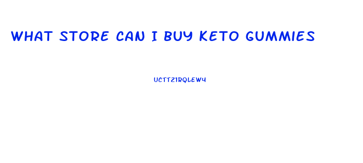 What Store Can I Buy Keto Gummies