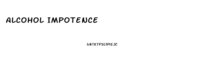 Alcohol Impotence