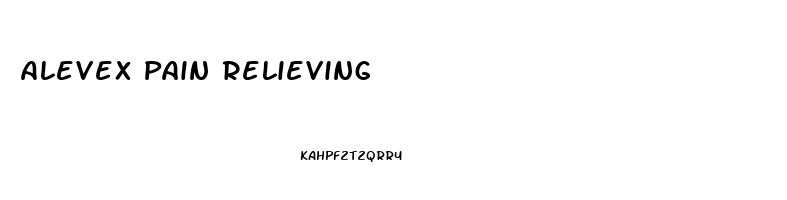 Alevex Pain Relieving