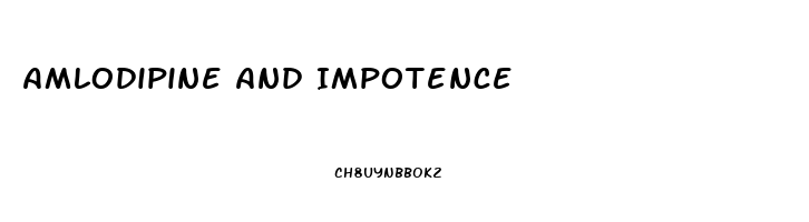 Amlodipine And Impotence