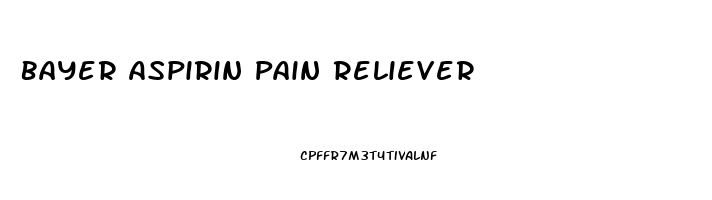 Bayer Aspirin Pain Reliever
