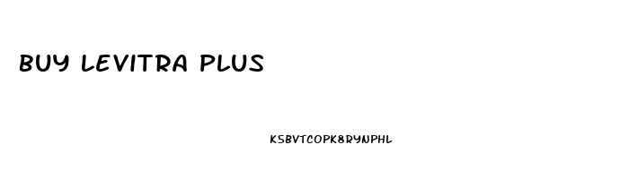 Buy Levitra Plus