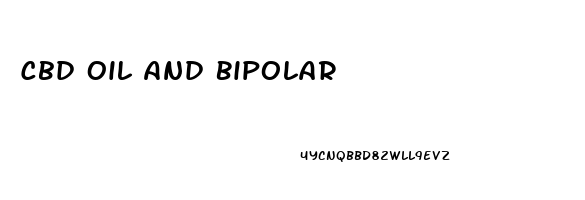 Cbd Oil And Bipolar