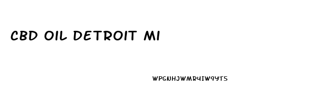 Cbd Oil Detroit Mi