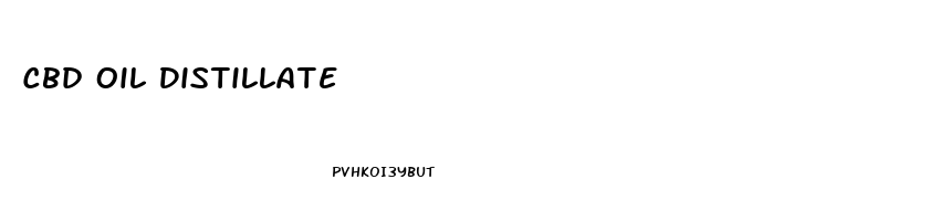 Cbd Oil Distillate
