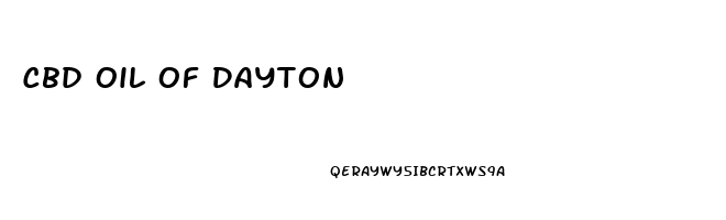 Cbd Oil Of Dayton
