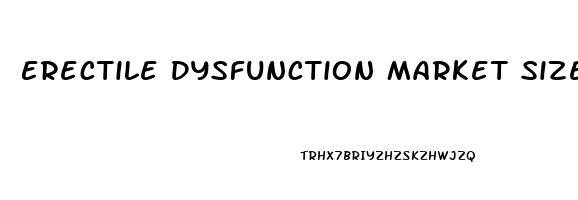 Erectile Dysfunction Market Size 2023