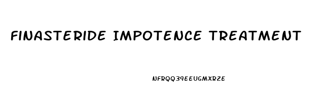 Finasteride Impotence Treatment
