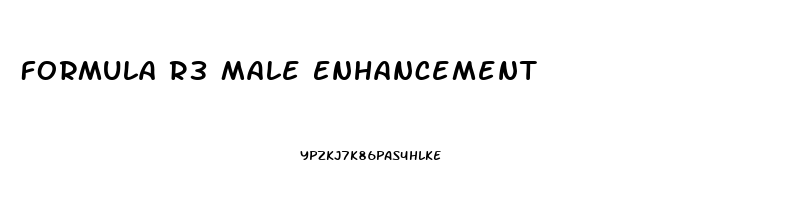 Formula R3 Male Enhancement