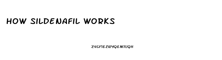 How Sildenafil Works