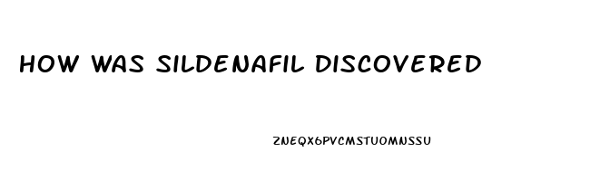 How Was Sildenafil Discovered