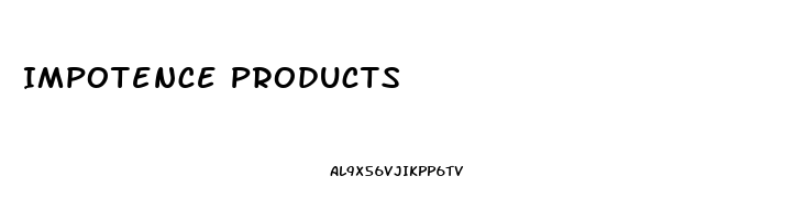 Impotence Products