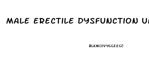 Male Erectile Dysfunction Unspecified