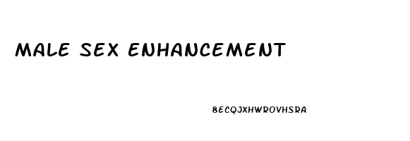 Male Sex Enhancement