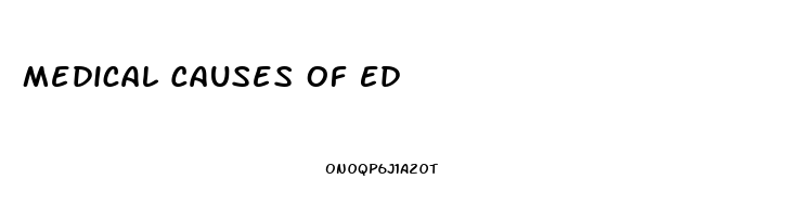 Medical Causes Of Ed