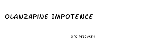 Olanzapine Impotence