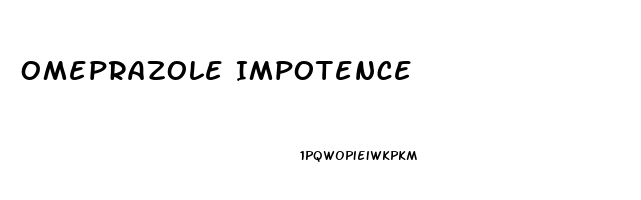 Omeprazole Impotence