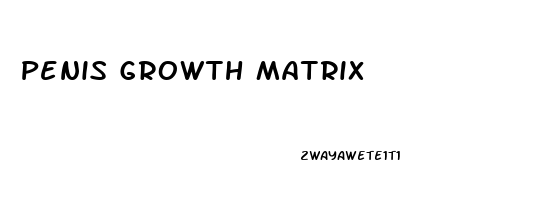 Penis Growth Matrix