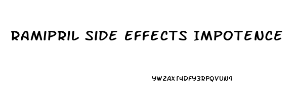 Ramipril Side Effects Impotence