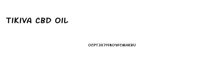 Tikiva Cbd Oil