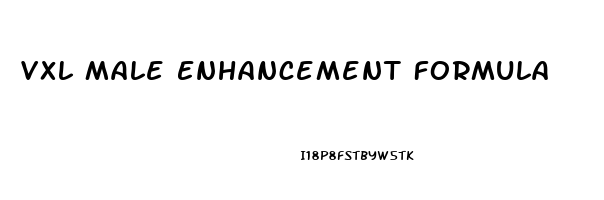 Vxl Male Enhancement Formula