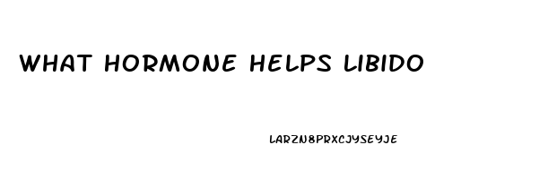 What Hormone Helps Libido