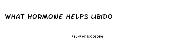 What Hormone Helps Libido