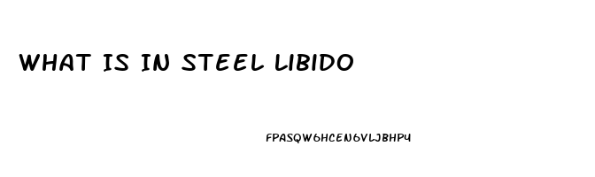 What Is In Steel Libido