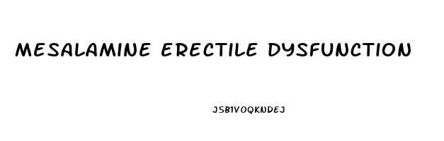 mesalamine erectile dysfunction
