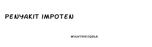 penyakit impoten