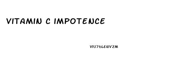 vitamin c impotence