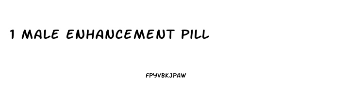 1 Male Enhancement Pill