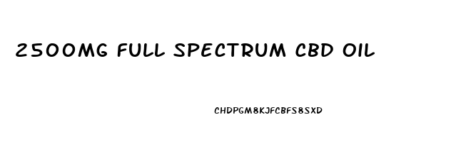 2500mg Full Spectrum Cbd Oil