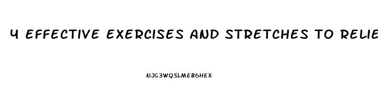 4 effective exercises and stretches to relieve shoulder pain