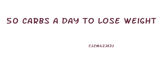 50 carbs a day to lose weight