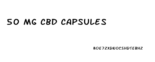 50 mg cbd capsules