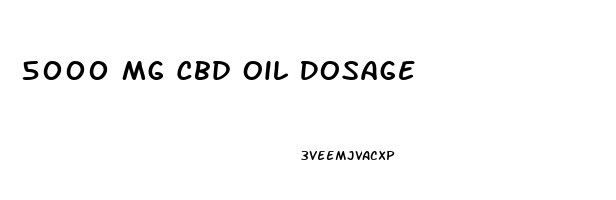 5000 Mg Cbd Oil Dosage