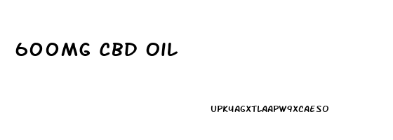 600mg Cbd Oil