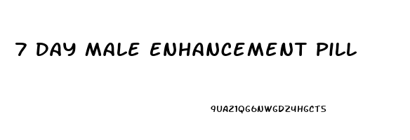 7 Day Male Enhancement Pill