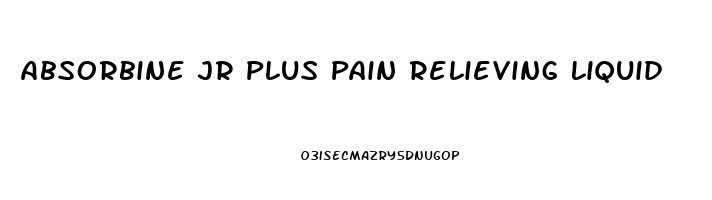 Absorbine Jr Plus Pain Relieving Liquid