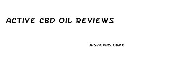 Active Cbd Oil Reviews