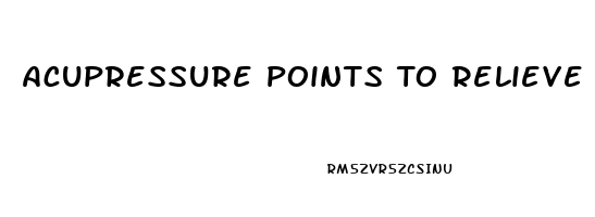 Acupressure Points To Relieve Shoulder Pain