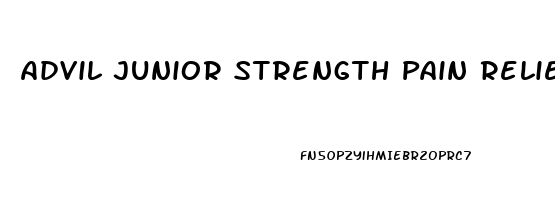 Advil Junior Strength Pain Reliever  24 Chewable Tablets