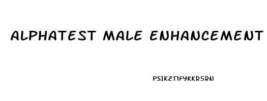 Alphatest Male Enhancement Supplement