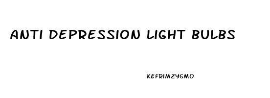 Anti Depression Light Bulbs