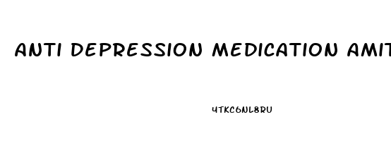 Anti Depression Medication Amitriptyline